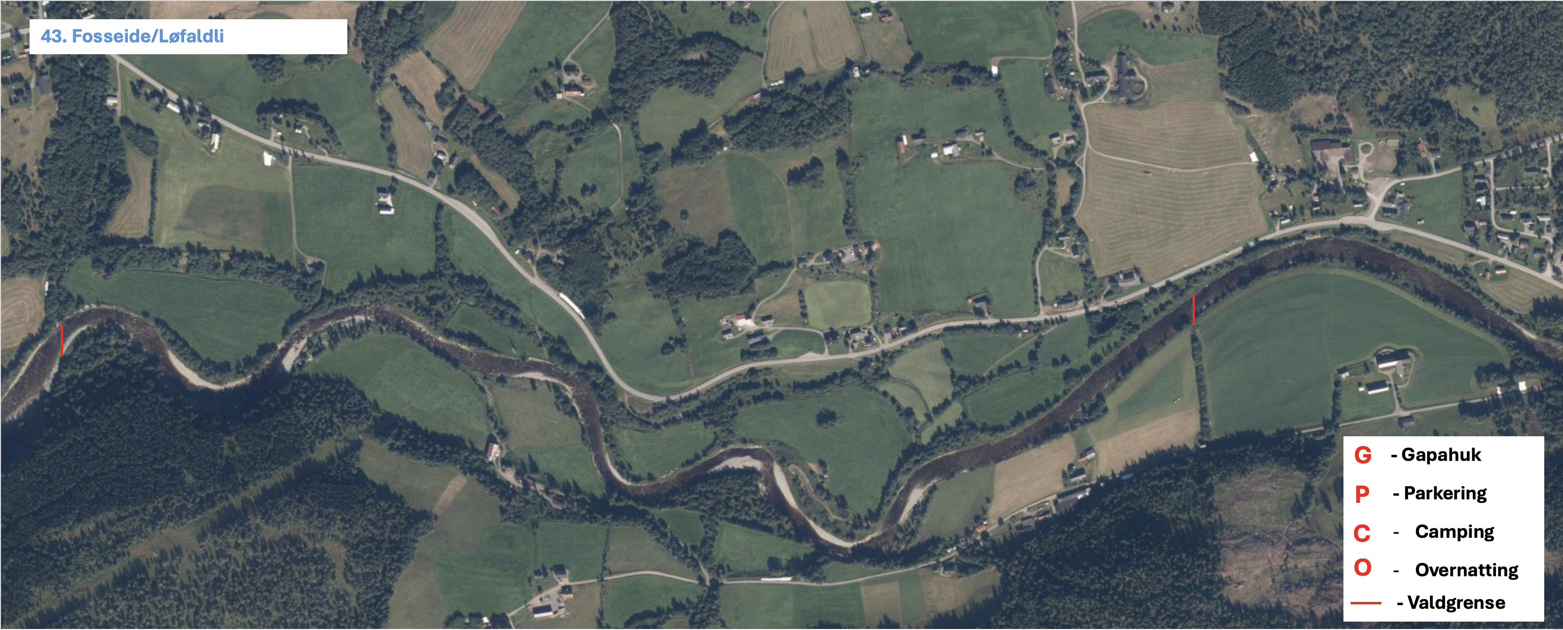 Sonekart 43. Fosseide/Løfaldli