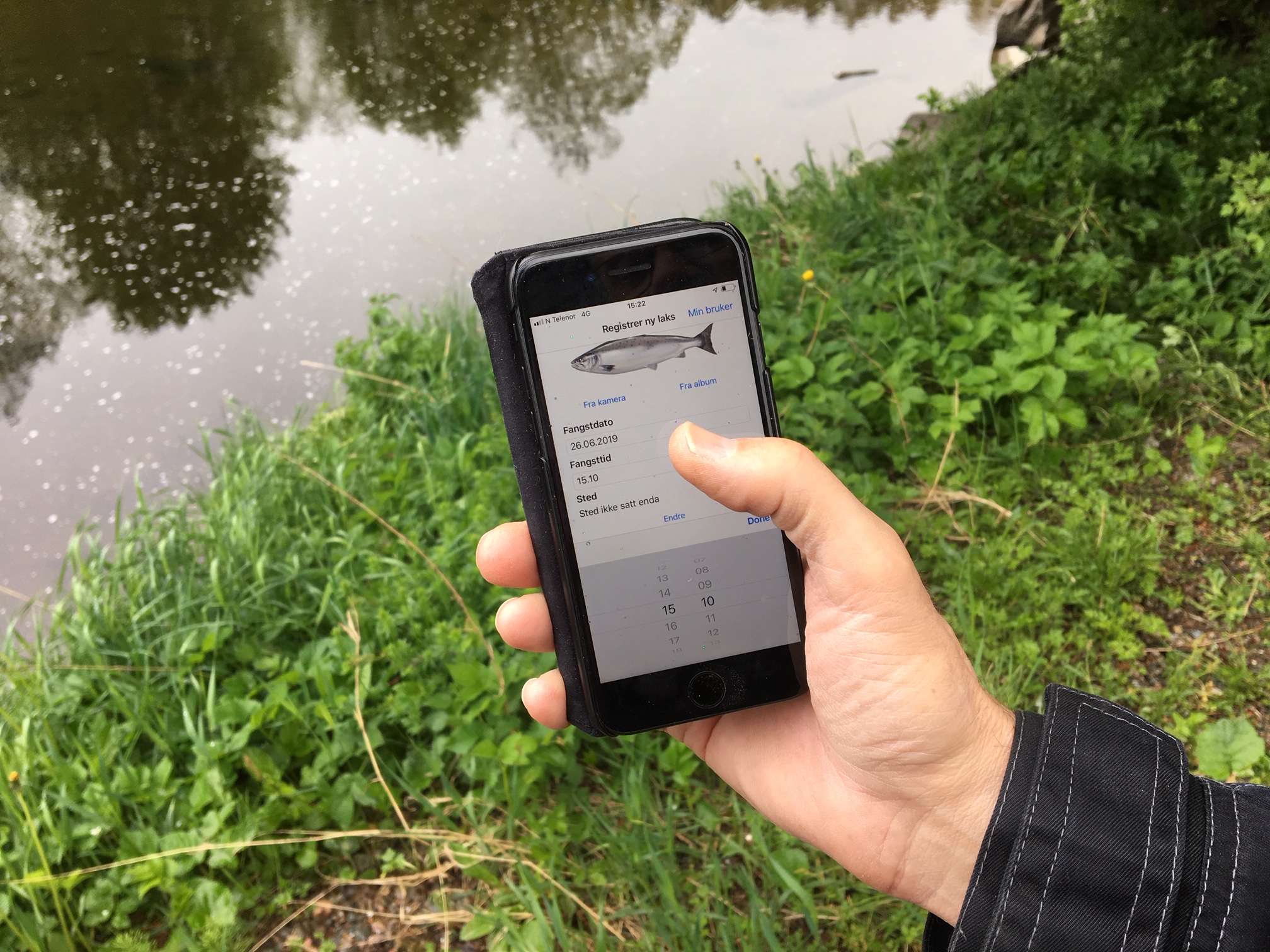 Registrering av fangst