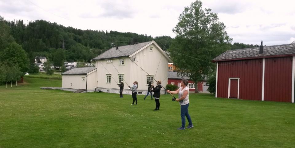 Tørrtrening og teori på Brugetsgården i Meråker