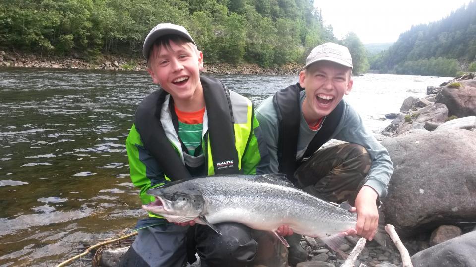 Camp Villaks i Stjørdalselva - en knallsuksess!