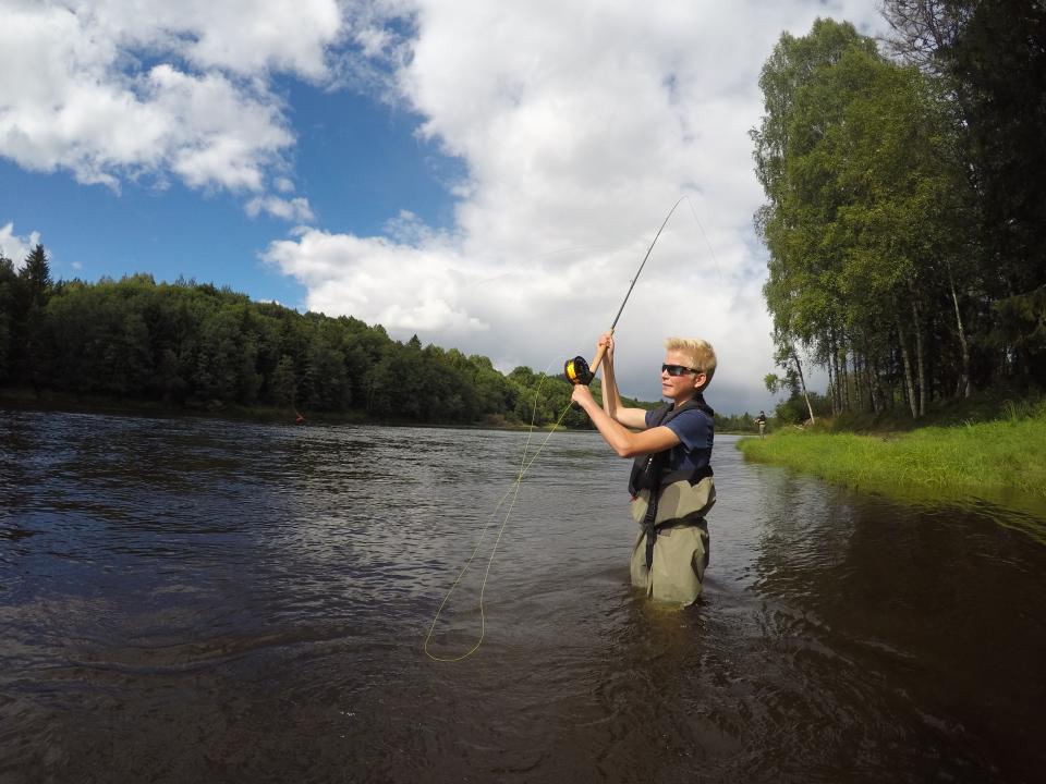 Eirik behersket fluefiske med knusende ro