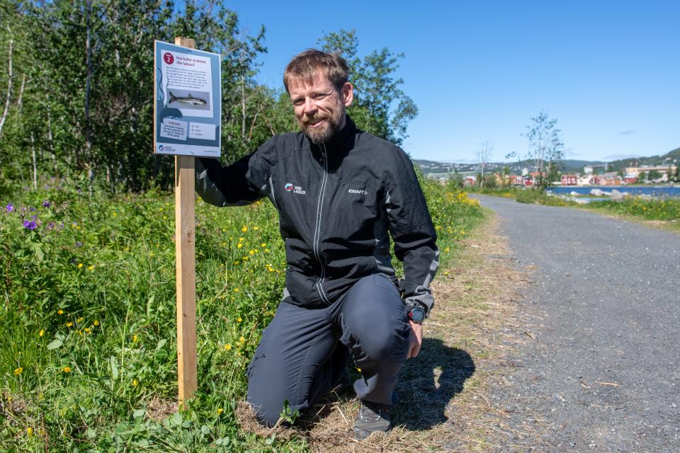 Villakssti, med spørsmål til både barn og voksne.