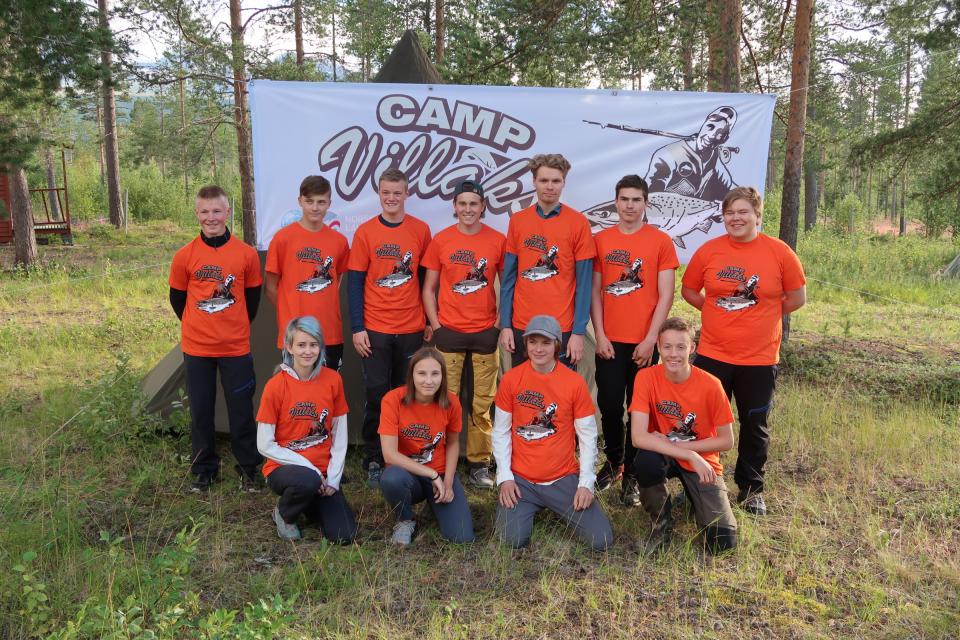 Ungdommen på Camp Villaks i Målselv i august, hadde en flott opplevelse langs elva, selv om laksen dessverre uteble.