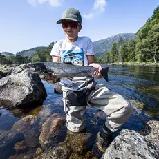 Laks i Bjerkreimselva