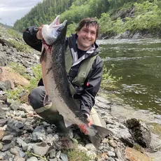 Bendik Halgunseth laks på 10 kg