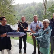 Tovdalselva_Velg villaksen_2021_Boen_politikere