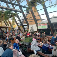 Markering mot gruvedumping på SALT i Oslo