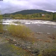 Liten vårflom på Østnes