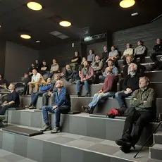 Forsamling på regionmøte i Møre og Romsdal.