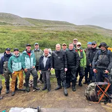 Pukkellaksrøktere i Kongsfjord, Berlevåg