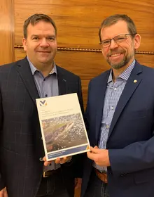 Torfinn Evensen og Roger Hofseth