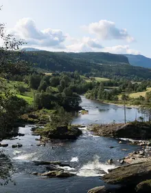 Hovefossen i Nausta
