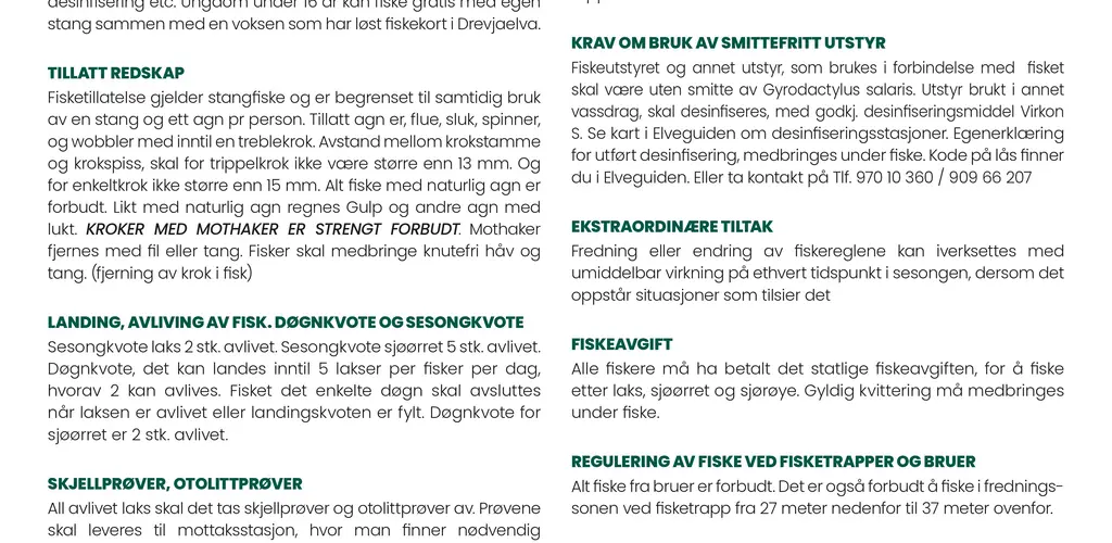 Fiskeregler 