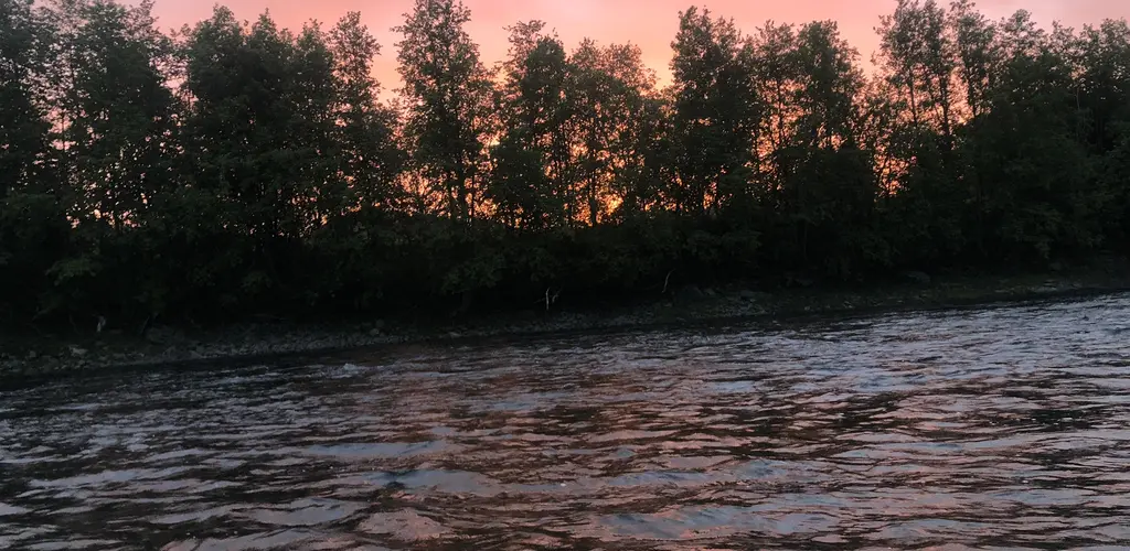 Solnedgang_Verdalselva