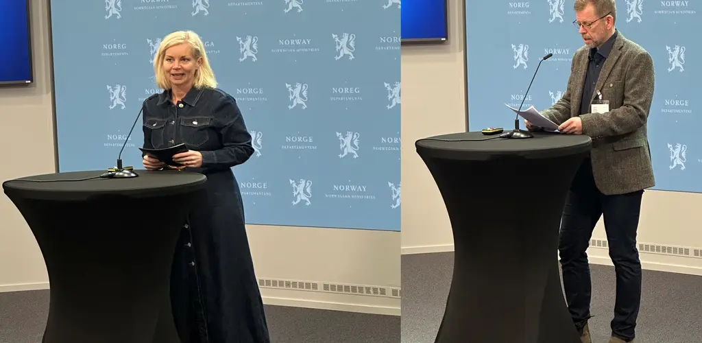 Torfinn Evensen og Sigrun Aasland