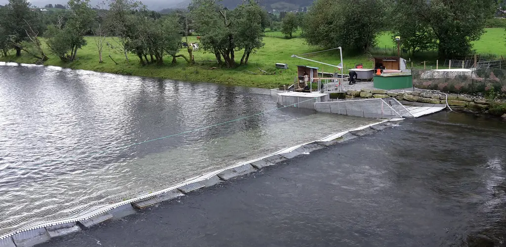 Fiskefella i Etne