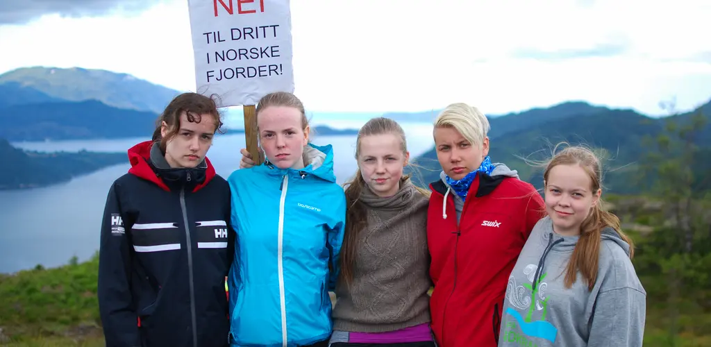 Nei til gruvedumping Nei til gruvedumping