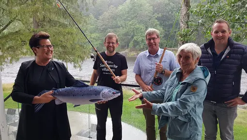 Tovdalselva_Velg villaksen_2021_Boen_politikere